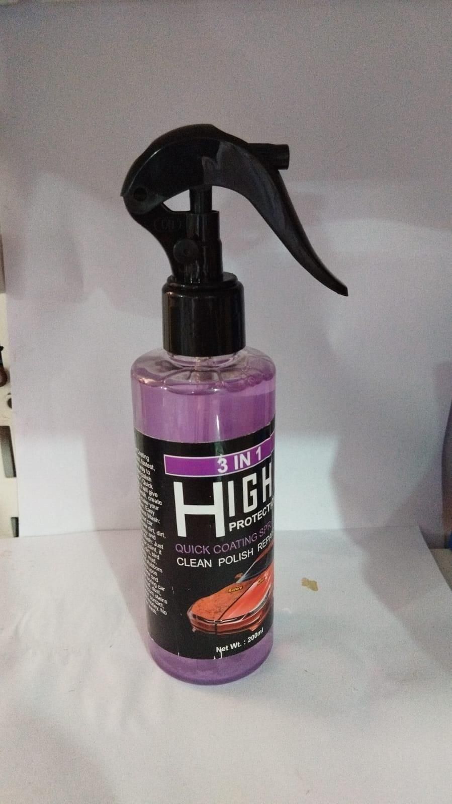 3 in 1 High Protection Quick Car Ceramic Coating Spray - Car Wax Polish Spray (Buy 1 Get 1)