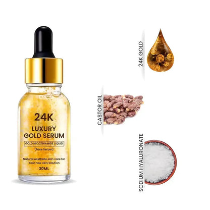 24k Luxury gold serum pack of 2 (30 ml)